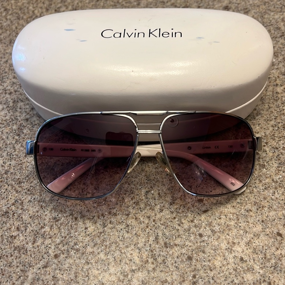 Men’s Calvin Klein sunglasses worn once no scratches like new